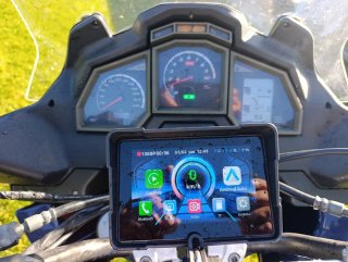 Aprilia Caponord Azul/Plata