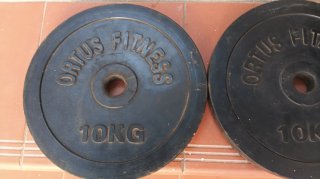 Discos de Pesas Ortus Fitness 10kg (2 unidades)
