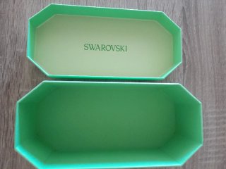 Scatola Swarovski verde menta