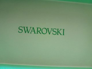 Scatola Swarovski verde menta