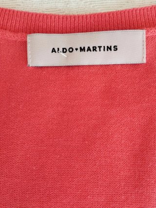 Top sin mangas coral Aldo Martins