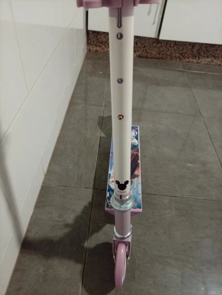 Patinete infantil Frozen rosa