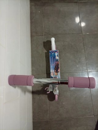 Patinete infantil Frozen rosa