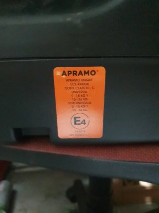 Silla coche niño Apramo