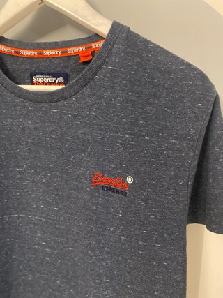 Camiseta Superdry Logo Vintage Bordado