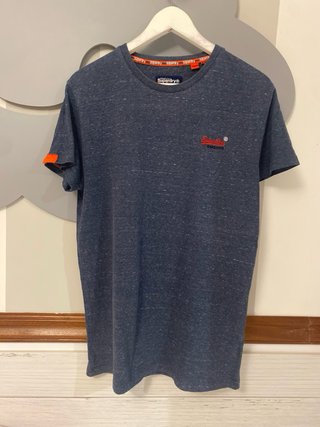 Camiseta Superdry Logo Vintage Bordado