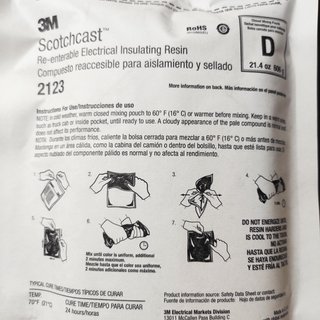 Resina Gel Reaccesible Scotch 2123 0,6/1 kV