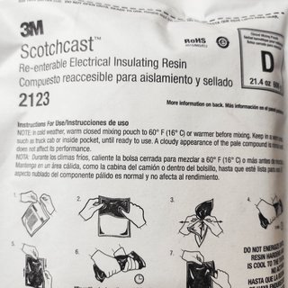 Resina Gel Reaccesible Scotch 2123 0,6/1 kV
