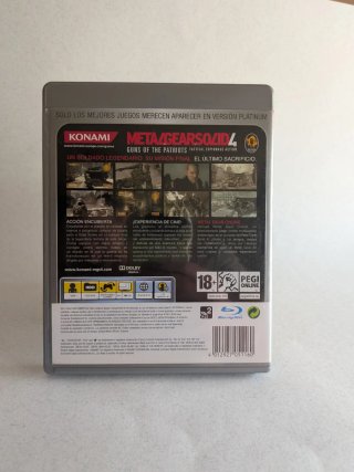 Juego Metal Gear Solid 4 PS3