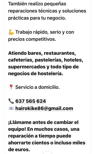 ¿UNA NEVERA AVERIADA? Llámame!