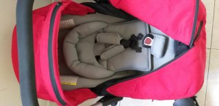 Maxi-Cosi Silla de Coche Bebé Roja
