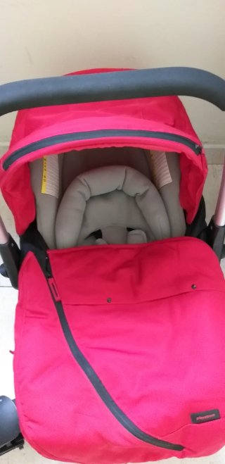 Maxi-Cosi Silla de Coche Bebé Roja