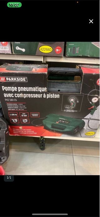 Bomba de aire Parkside PKZ 180 C5
