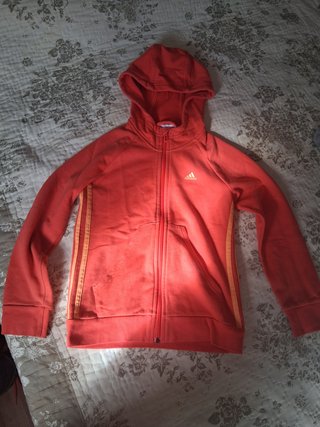 Sudadera Adidas Naranja Talla M (9-10 años)