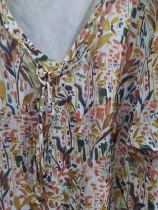 Blusa Pilar Prieto estampada