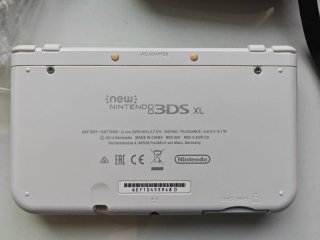 DOBLE IPS New Nintendo 3DS XL Blanca