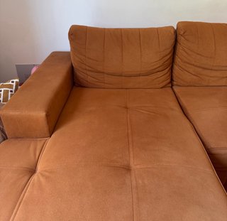 Sofá Cama Chaise Longue Marrón
