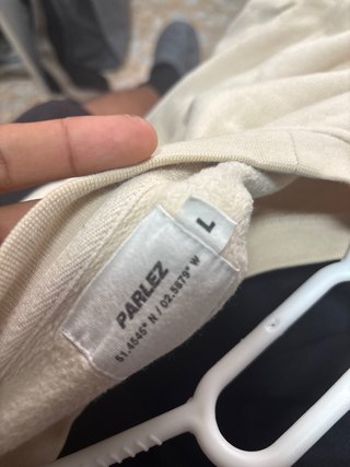 Sudadera Parlez Beige