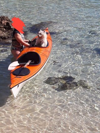 Piragua canoa kayak biplaza