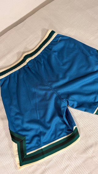 Pantalón Jordan Retro Verde/Azul Talla L Nuevos