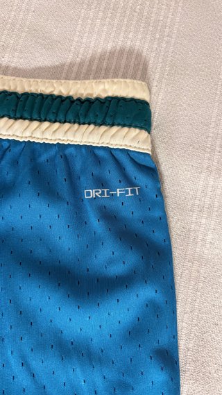 Pantalón Jordan Retro Verde/Azul Talla L Nuevos