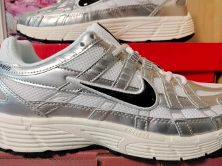 Nike P-6000 Plata y Blanco