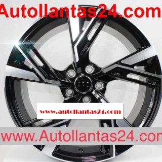 Kit de 4 llantas para Audi rs620 black pul r861994