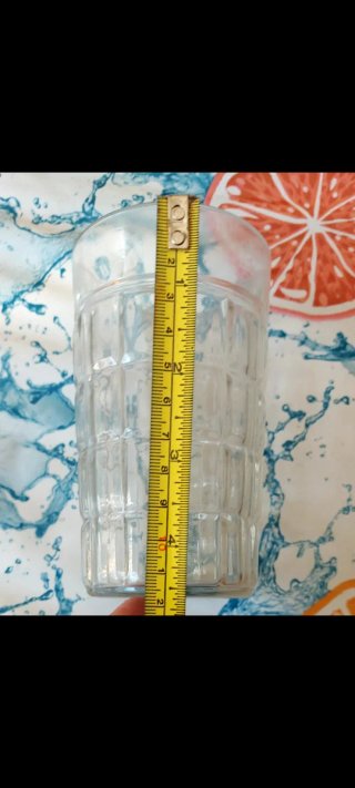 Set Caraffa e 6 Bicchieri Vetro