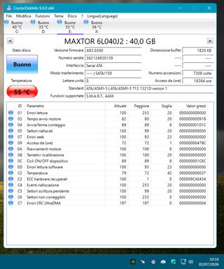 Hard Disk Maxtor 40GB IDE