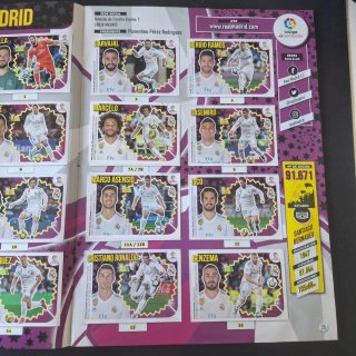 Álbum Liga Este 2018-19 con 470 cromos