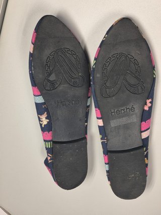 Bailarinas de tela estampadas Talla 36 como nuevas