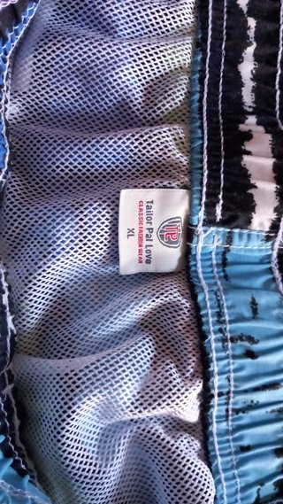 Costume da bagno uomo fantasia righe XL