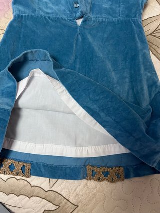 Vestido Nini azul talla 4 años