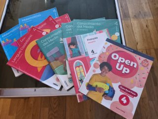 Pack de libros de 5 de primaria Santillana