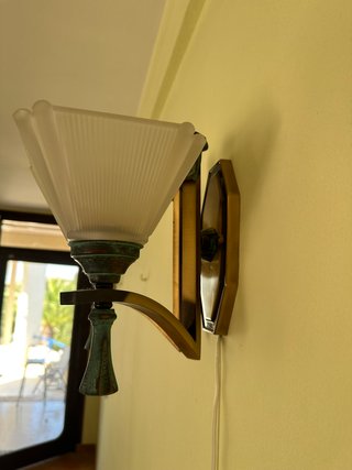Par apliques Art Déco 2 luces