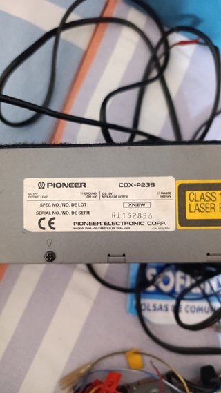 Radio Cassette Pioneer KEH-P6900R + Cargador CD
