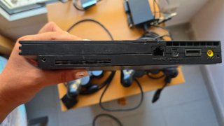 PlayStation 2 Slim + 2 mandos originales