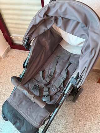 Silla de paseo Chicco Liteway gris