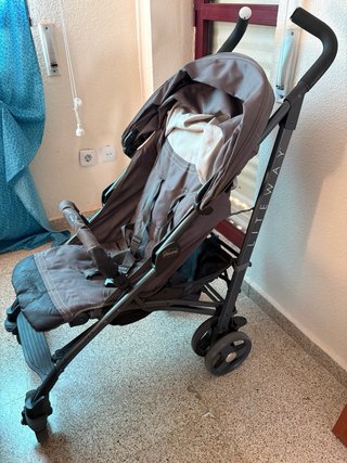 Silla de paseo Chicco Liteway gris