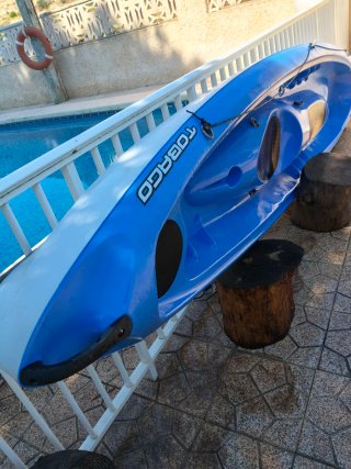 Kayak azul