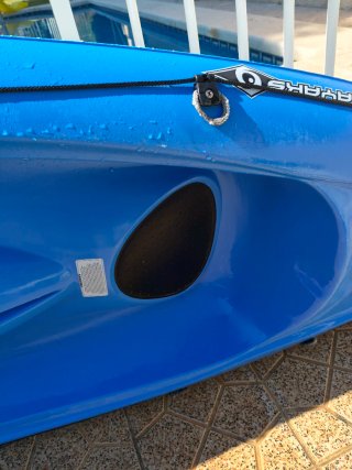 Kayak azul