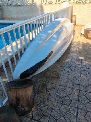 Kayak azul