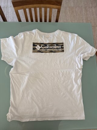 Camiseta Columbia Blanca