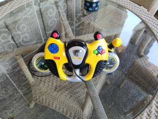 Mando de juego tipo moto