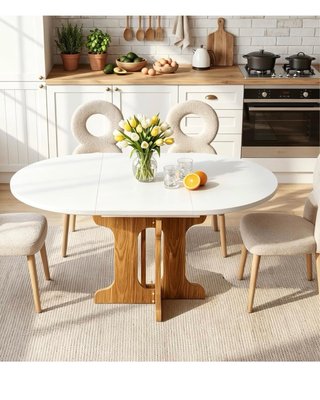 Mesa extensible madera