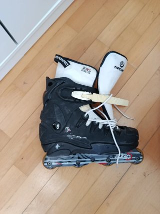 Patines en línea negros