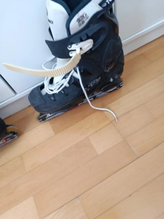 Patines en línea negros