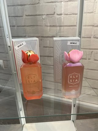 Perfume Elysia Naranja y Rosa