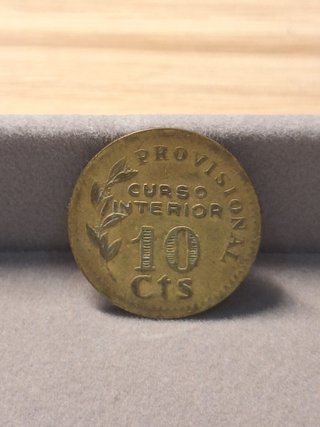 Moneda 10 Céntimos Cazalla de la Sierra Guerra
