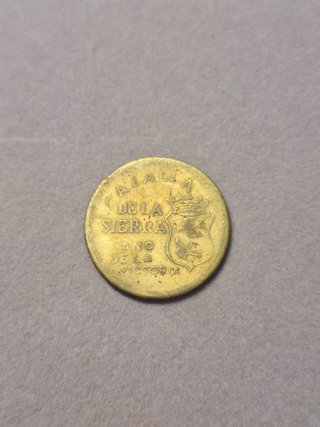 Moneda 10 Céntimos Cazalla de la Sierra Guerra
